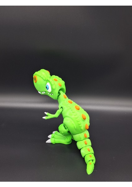 Büyük Boy Dinazor T-Rex / Yüksek Kalite / 27CM Renkli/ Esnek Masa Üstü Oyuncak