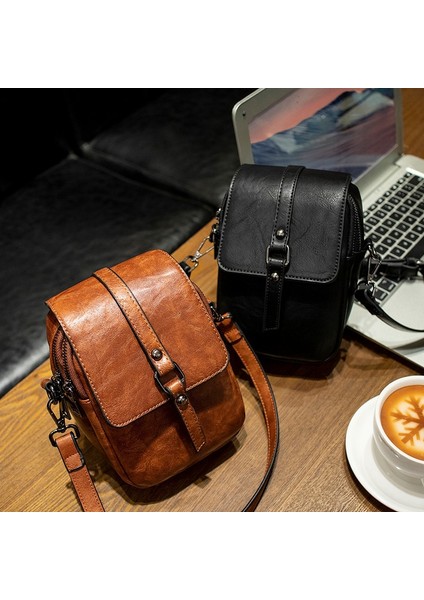 Küçük Omuz Gündelik Messenger Kadın Siyah Çanta (Yurt Dışından) indirimleri