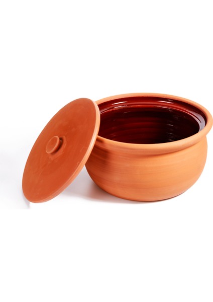 Pottery İçi Sırlı Güveç Tencere