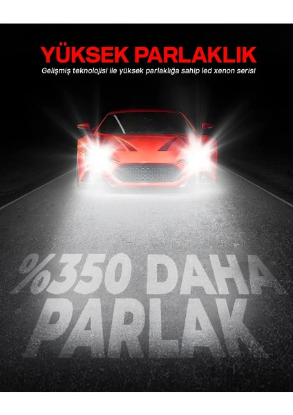 Vision Plus Gia Csp Led Xenon Far Ampulü 64W 7200 Lm