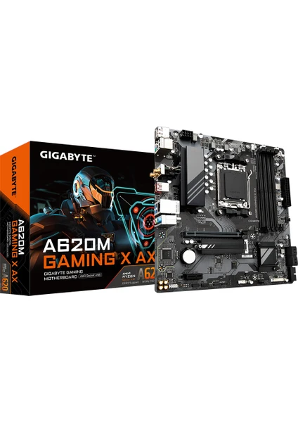 A620M Gaming X AX Amd Am5 DDR5 8000Mhz Matx Anakart A620M Gaming X AX