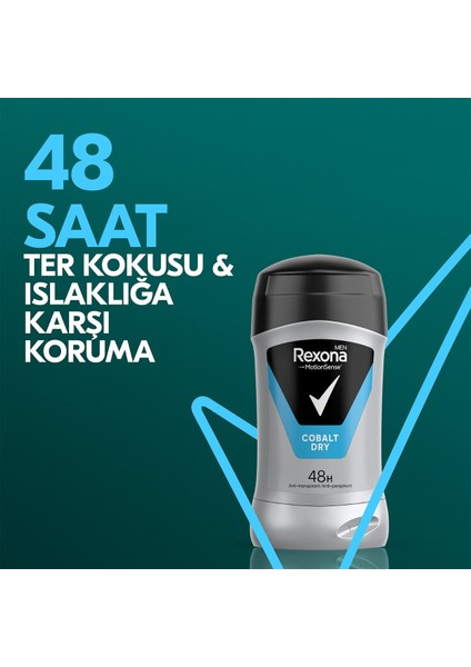 Men MotionSense Erkek Stick Deodorant Cobalt Dry 50 ml x2