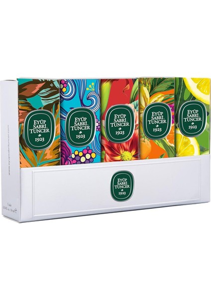 Cam Şişe Kolonya 16 ml 5 Li Set No1