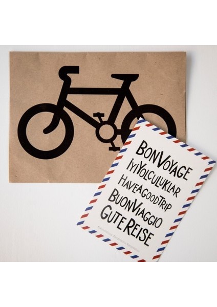 Hediyelik - Iyi Yolculuklar Mottolu Hediye Kartı