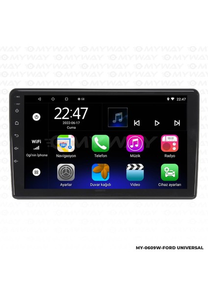 Honda Civic Fb7 Android 12 Multimedya Carplay 2gb RAM+32GB HDD Navigasyon Ekran modelleri