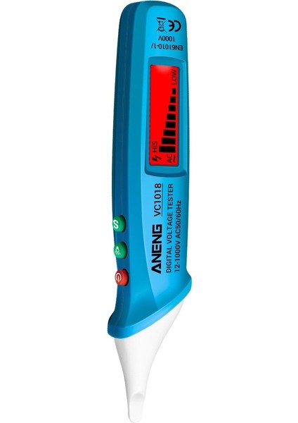 Aneng VC1018 Temassız Kontrol Kalemi - Mavi (Yurt Dışından)