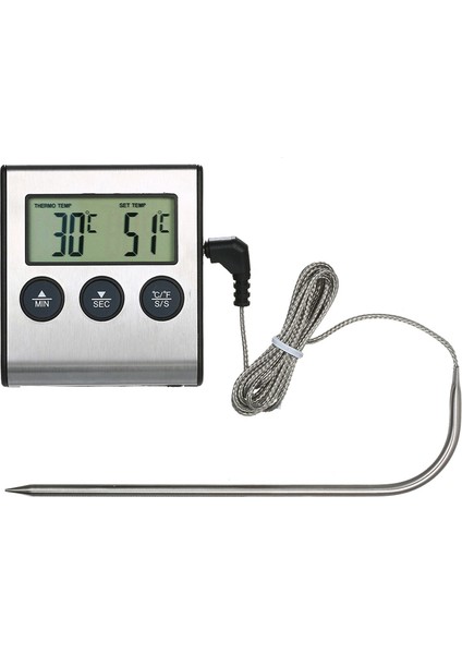 Barbekü Izgara Termometre Gıda Termometre 0 ~ 250 ° (Yurt Dışından)