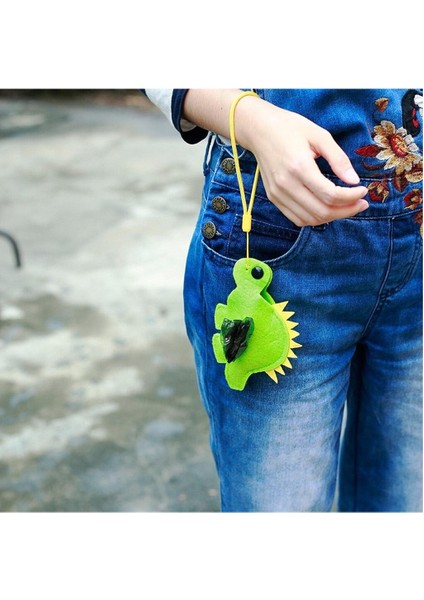 Kesoto Evcil Hayvanlar Köpekler Poop Atık Dağıtıcı Kutusu Poop Temizleme Imha Torbaları Tutucu Yeşil (Yurt Dışından) fırsatları