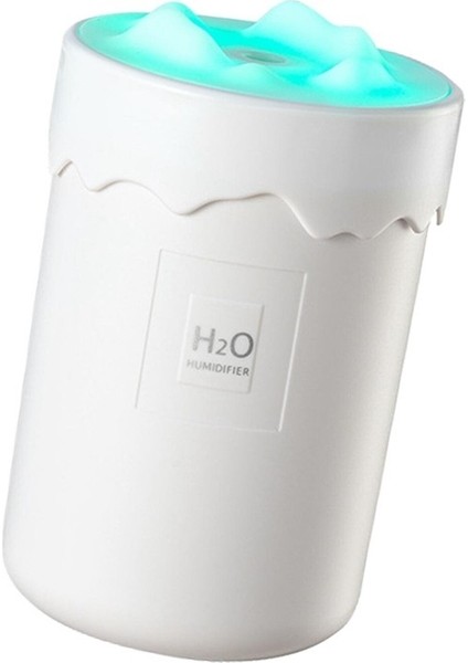 450 ml Mini Nemlendirici Hava Arıtma Yağı Aroma Difüzör Ev Ofis Araba Mor Için (Yurt Dışından)