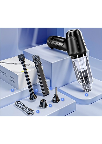 Araba Elektrikli Süpürge Yüksek Güçlü Elektrikli Süpürge Toz Üfleyici Şarj Edilebilir Kablosuz El Ev Elektrikli Süpürge (Yurt Dışından) fırsatları