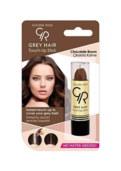 Grey Hair Touch-Up Stick (Chocolate, Kahverengi No:08)