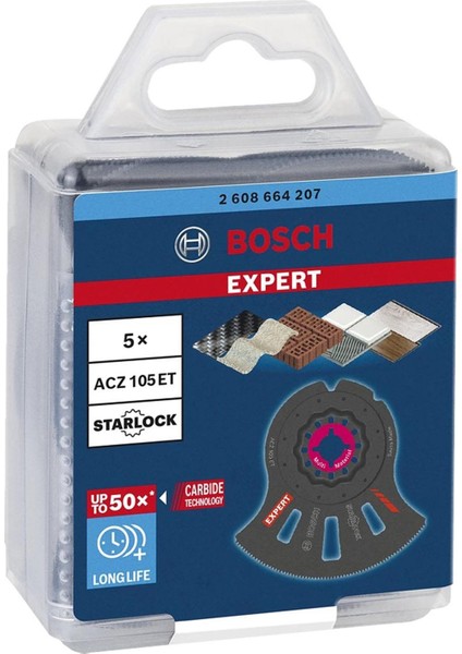 Expert Acz 105 Et 5'li Starlock Segman Testere 2608664207 modelleri
