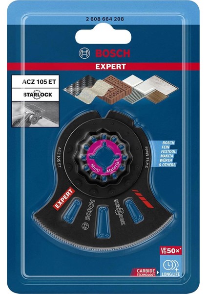 Expert Acz 105 Et 1'li Starlock Segman Testere 2608664208 modelleri