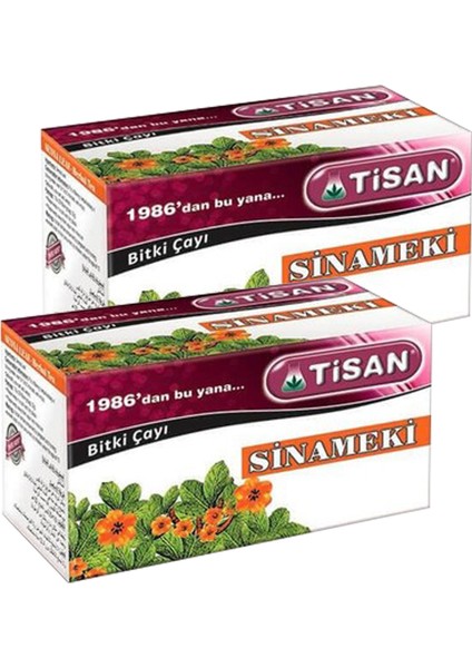 Sinameki Bitki Çayı 20 Süzen Poşet x 2