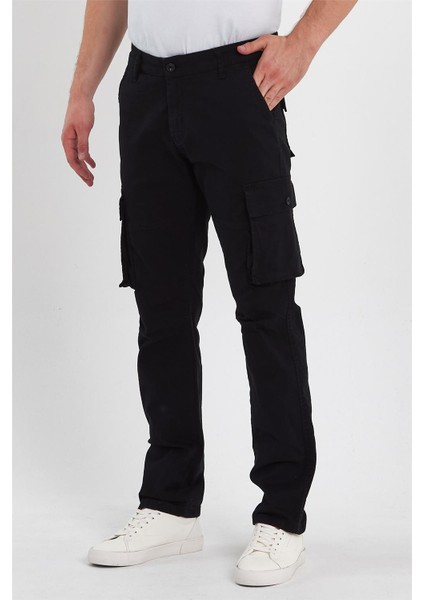 - Erkek Likralı Kargo Pantolon Siyah fiyatları
