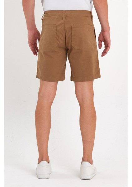 - Erkek Likralı Yandan Cepli Kot Şort Hardal fırsatları