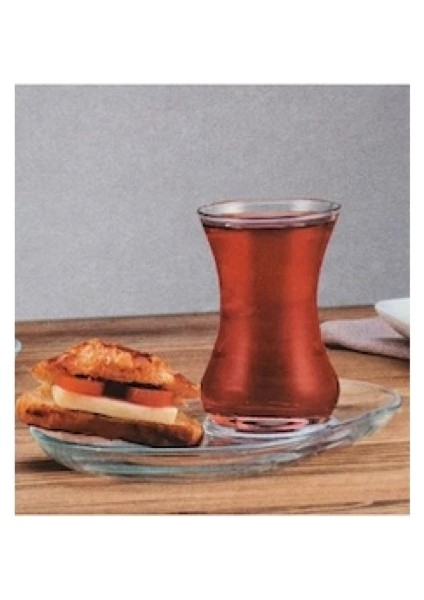 İncebelli Çay Seti 8 Parça 4 Bardak 4 Tabak fiyatları