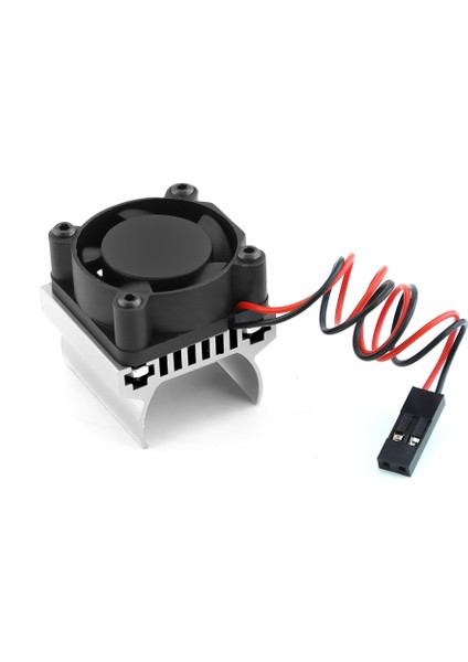 TRX4M 180 Motor Soğutma Fanı Isı Emici Trx4 Trx4-M 1/18 Rc Paletli Araba Yükseltme Parçaları Aksesuarları, Gümüş (Yurt Dışından)