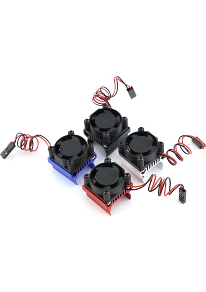 TRX4M 180 Motor Soğutma Fanı Isı Emici Trx4 Trx4-M 1/18 Rc Paletli Araba Yükseltme Parçaları Aksesuarları, Gümüş (Yurt Dışından)
