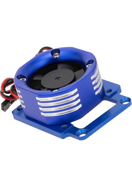 Metal Soğutma Fanı Motoru Isı Emici LED Işık ile 1/8 Kızak Rc Araba Yükseltmeleri Parçaları Aksesuarları, Mavi (Yurt Dışından) fırsatları