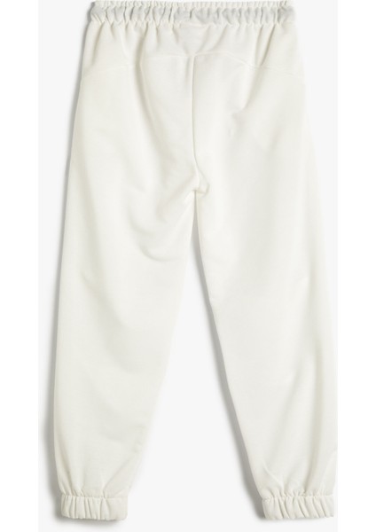 Basic Jogger Eşofman Altı Beli Bağlamalı Cepli Kat Detaylı fiyatları