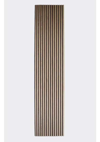 Flex 60X245 cm Meşe Renk Akustik Ahşap Duvar Paneli