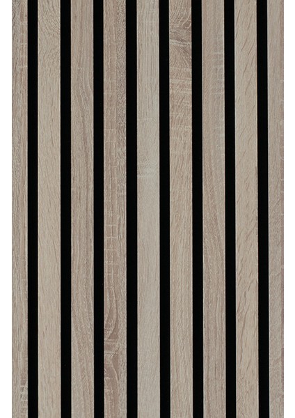 Flex 60X245 cm Meşe Renk Akustik Ahşap Duvar Paneli fiyatları