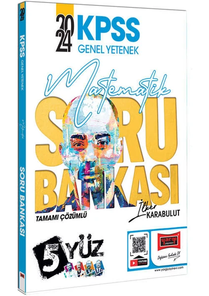 Yargı Yayınevi 2024 KPSS Genel Yetenek 5yüz Matematik Tamamı Çözümlü Soru Bankası