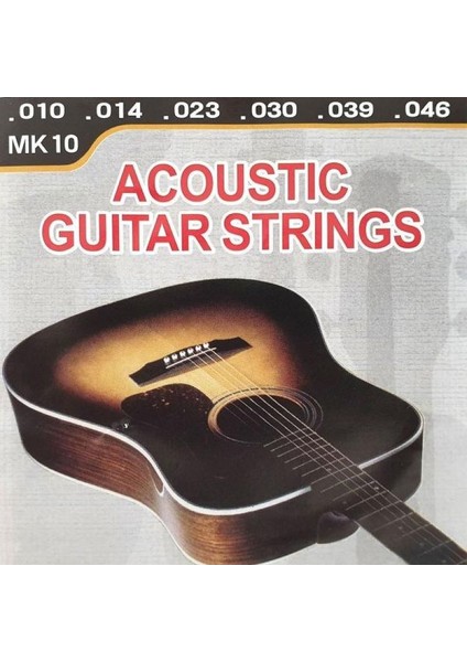 MK10 Akustik Gitar Teli