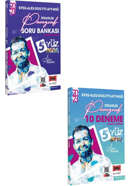 2023 KPSS ALES DGS TYT AYT MSÜ Paragraf Soru Bankası ve Deneme Seti
