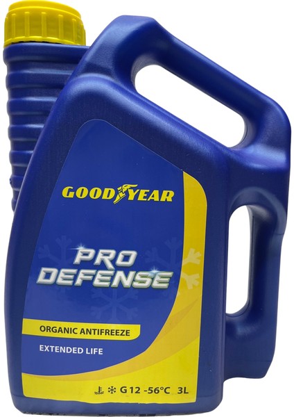 Pro Defense Antifiriz 3 Litre Kırmızı Organik -56C