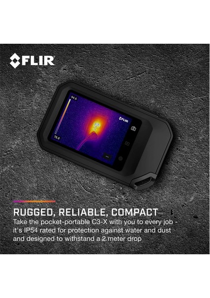Flır C3-X Kompakt Termal Görüntüleme Kamerası