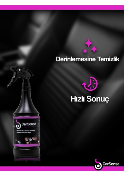 Döşeme Temizleyici Araba Koltuk Temizleme ve Leke Çıkarıcı 1000 ml + Döşeme Fırçası Hediyeli