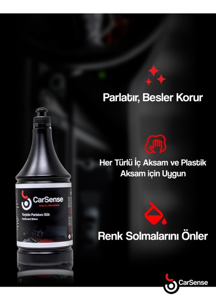 Torpido - Tampon Parlatıcı Bakım Sütü 1000 ml + Uygulama Süngeri Hediyeli