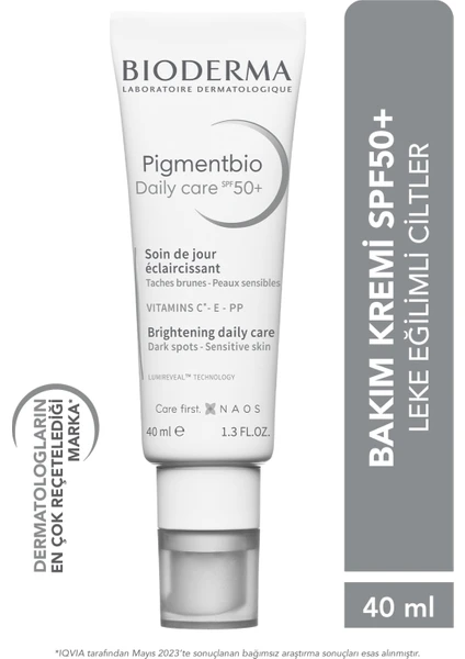 Pigmentbio Daily Care Spf50 40 Ml