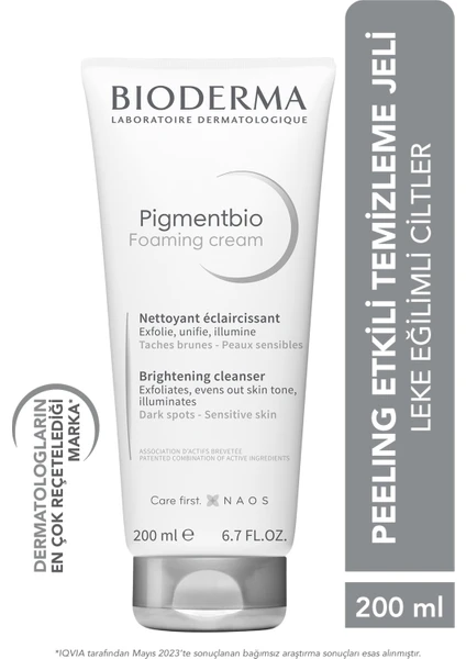 Pigmentbio Foaming Cream 200 ml