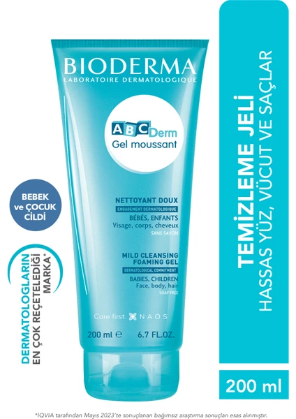 ABCDerm Foaming Cleanser 200 ml