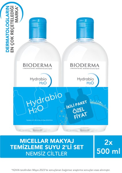 Hydrabio H2O 500 ml 2li Paket