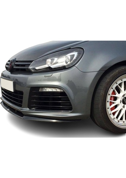 Vw Golf 6r (2009 - 2012) Maxton Style Ön Lip (Plastik)