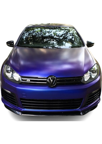 Vw Golf 6r (2009 - 2012) Maxton Style Ön Lip (Plastik)