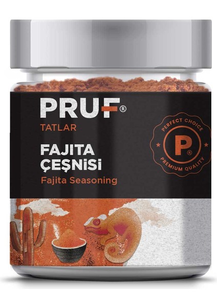 Fajita Baharatı Fajita Çeşnisi Fajita Seasoning 145 gr Sağlıklı Cam Kavanoz