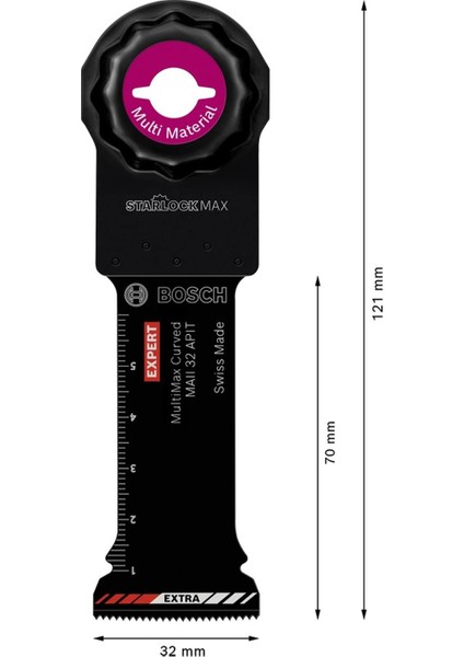 Expert Maıı 32 Apıt Multimax 10'lu Starlock Testere 2608900032 fiyatları