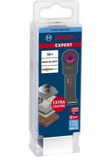 Expert Maıı 32 Apıt Multimax 10'lu Starlock Testere 2608900032 modelleri