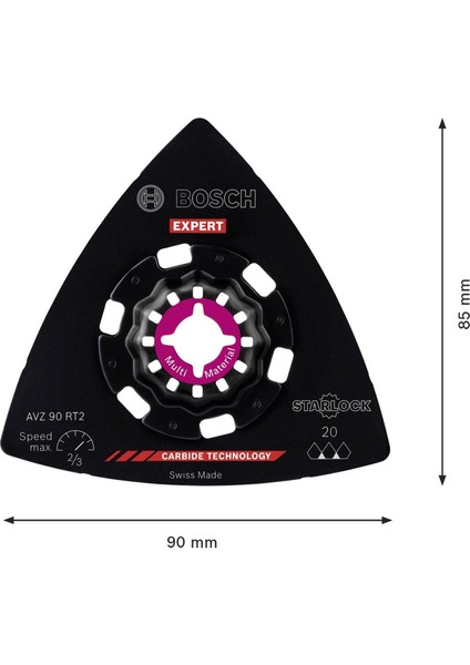 Expert Avz 90 Rt2 Starlock 20 Kum Zımpara Diski 2608900045 fiyatları