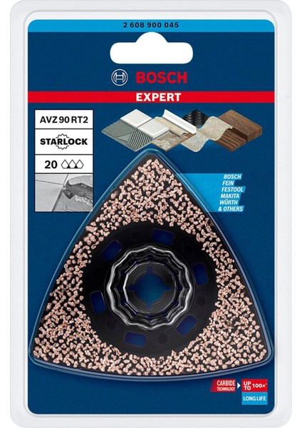 Expert Avz 90 Rt2 Starlock 20 Kum Zımpara Diski 2608900045 modelleri