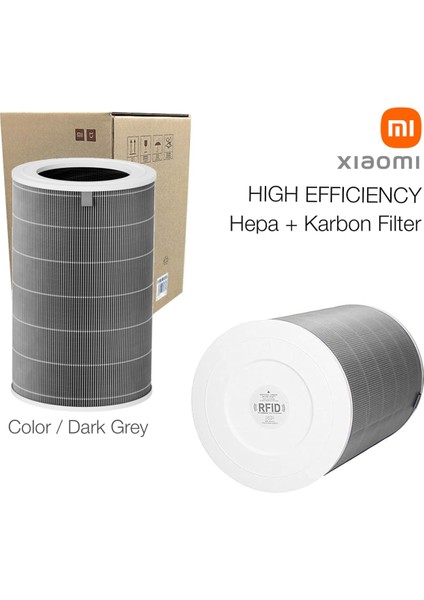 / Xiaomi Mi Smart Air Purifier 4 Pro Gri Hepa Filtre Orjinal Çipli