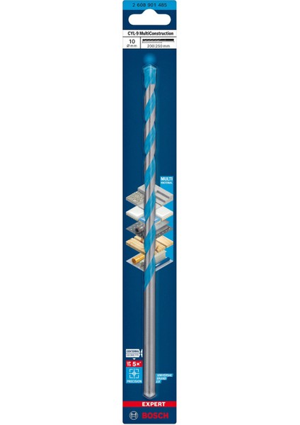 Expert 10X250 mm Cyl-9 Çok Amaçlı Matkap Ucu 2608901485 fiyatları