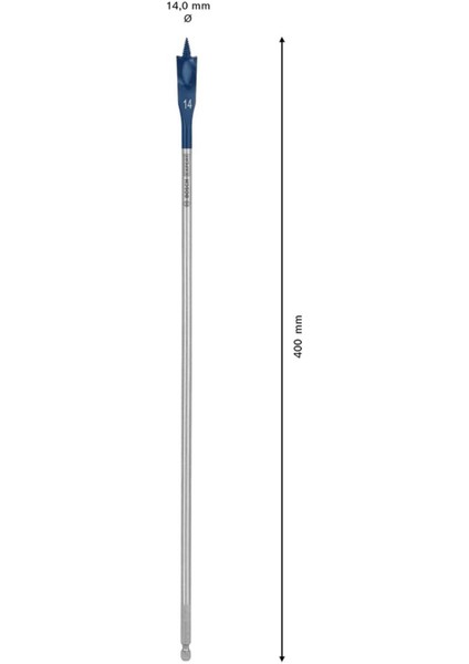 14X400 mm Expert Yaprak Matkap Ucu 2608900342 fiyatları