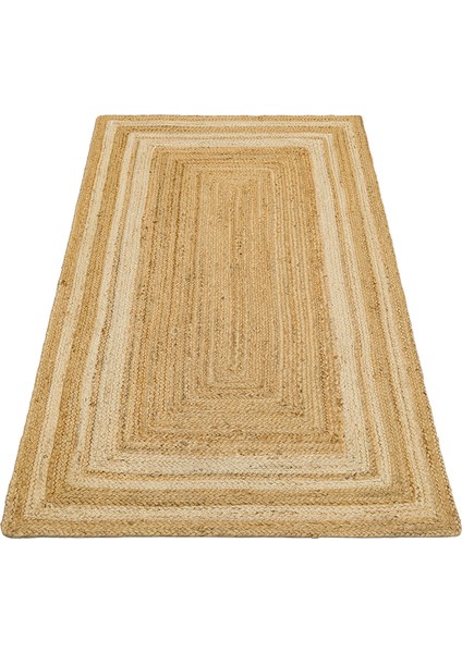 Echo Ech 10 Natural Whıte Xw El Dokuma Doğal Hasır Jüt Halı Kilim modelleri