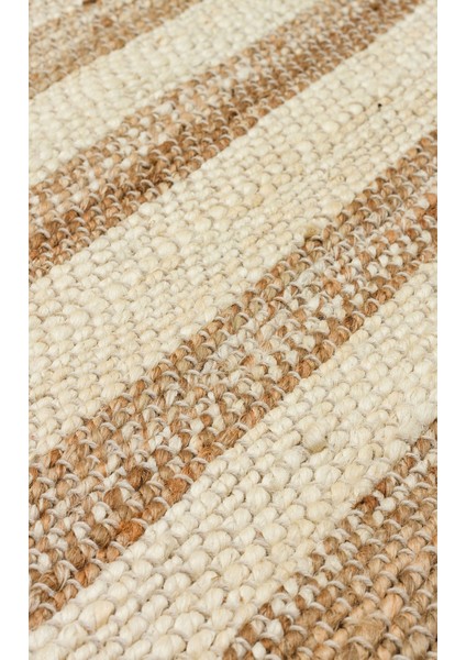 Echo Ech 11 Natural Whıte Xw El Dokuma Doğal Hasır Jüt Halı Kilim fırsatları
